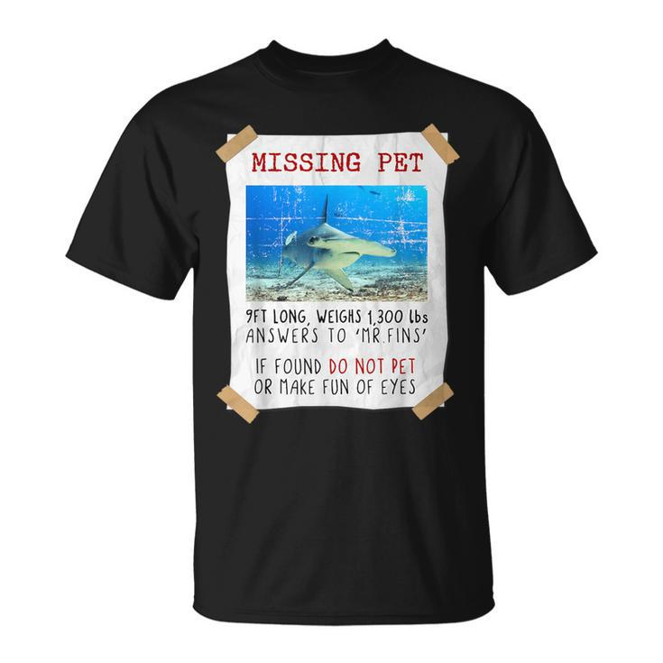 Shark Lover Hammerhead Shark Sea Animals Shark T-Shirt