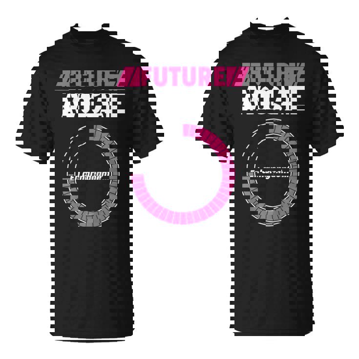 Future Avocate Études Profession Métier Droit Justice T-Shirt