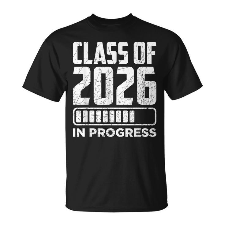 Future Graduation In Progress Class Of 2026 T-Shirt