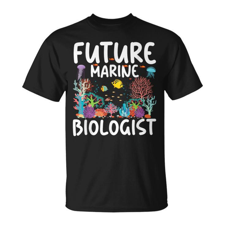 Future Marine Biologist Cute Costume Kid Child Adult T-Shirt