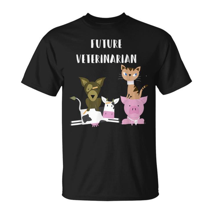 Future Veterinarian Animal Lover T T-Shirt