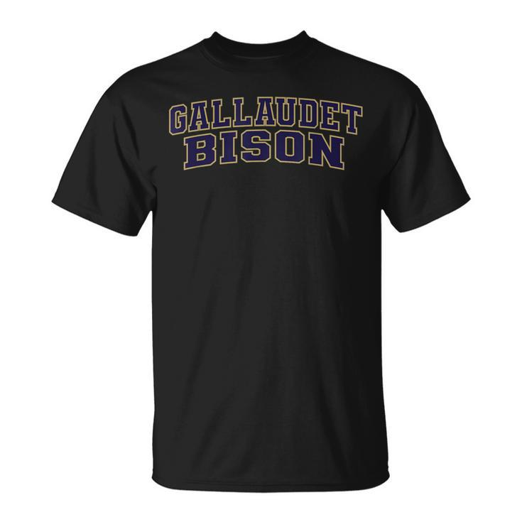 Gallaudet University Bison 01 T-Shirt