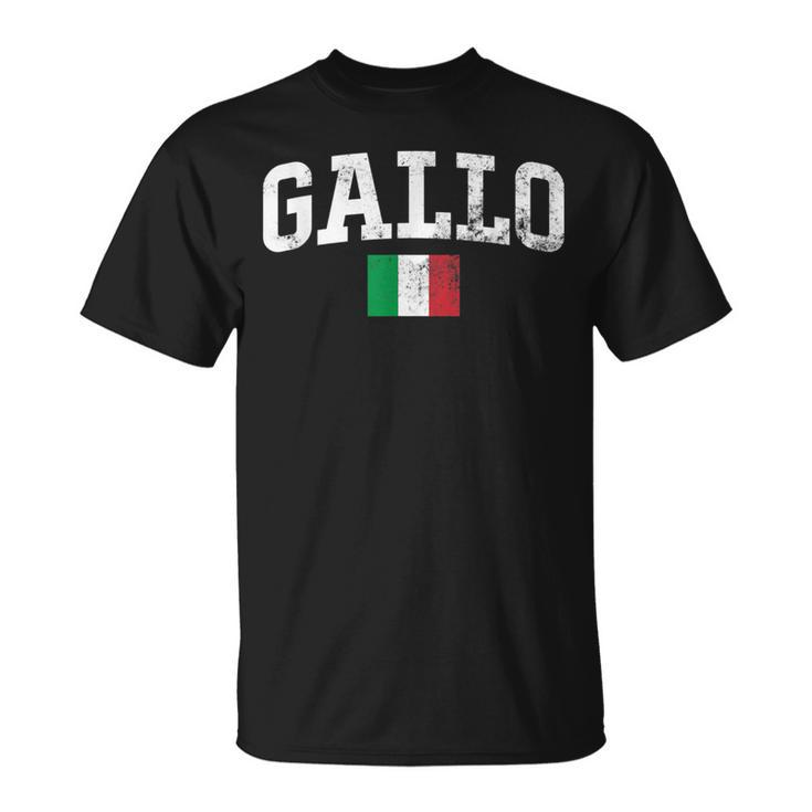 Gallo Family Name Personalized T-Shirt