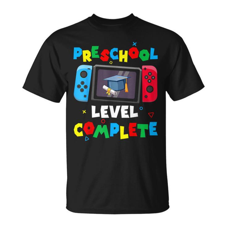 Game Controller Level Preschool Complete Boys Graduation T-Shirt