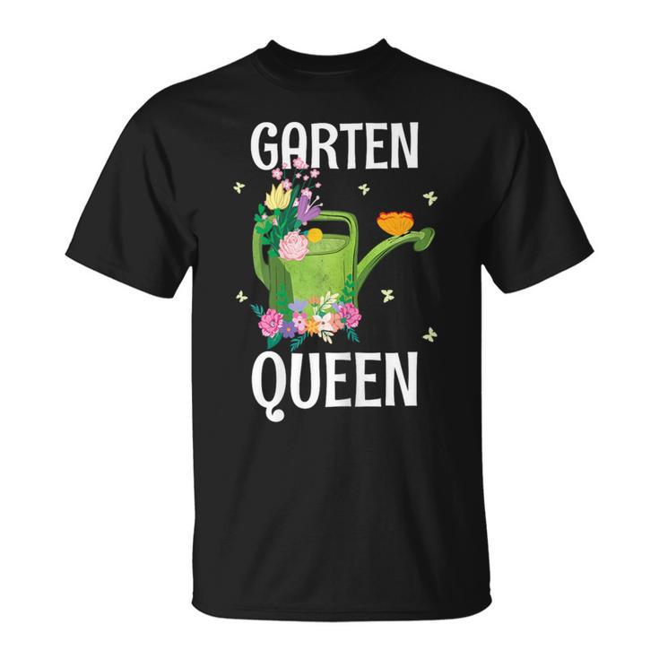 Gardener Garden Chefin Floristin Garden Queen Garden Queen T-Shirt
