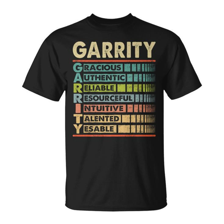 Garrity Family Name Garrity Last Name Team T-Shirt