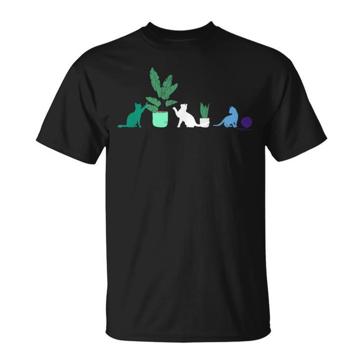 Gay Male Pride Lgbtq Vincian Cats Subtle Lgbtq Mlm T-Shirt