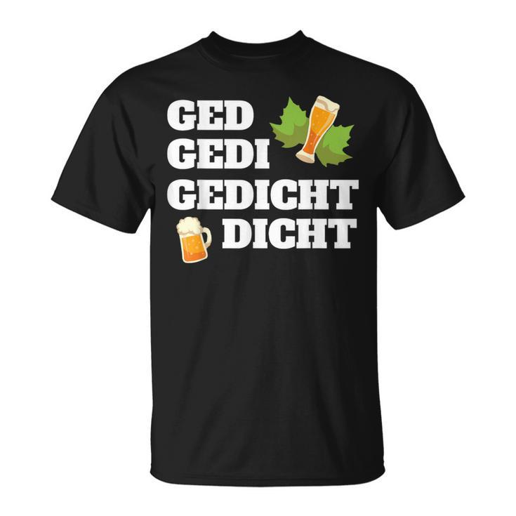 Gedi Word Game Firmgedi Taufdi Ged T-Shirt