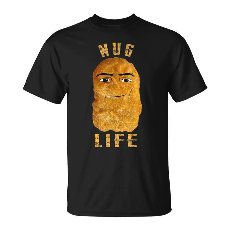 Gegagedigedagedago Nug Life Eye Joe Chicken Nugget Meme T-Shirt