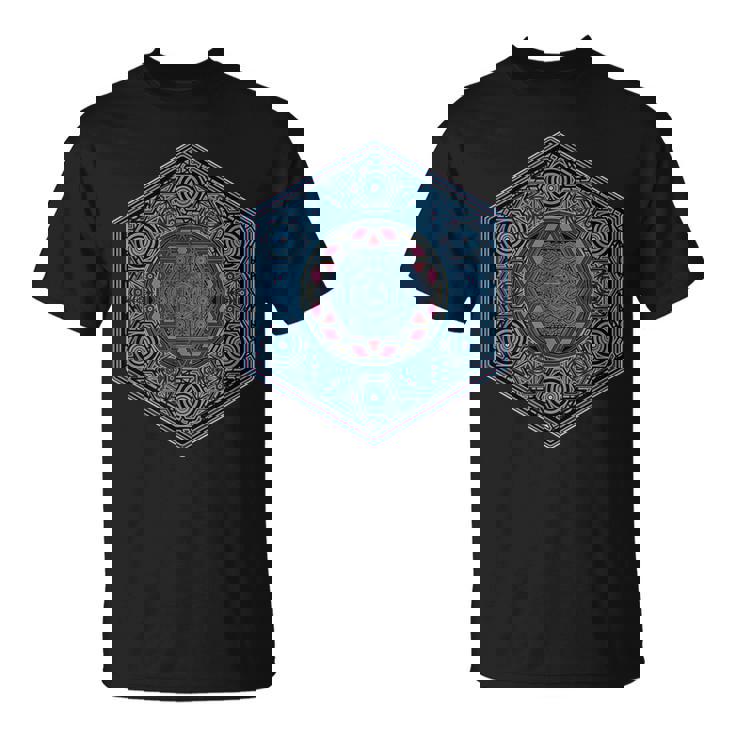 Geometría Sagrada Tatuaje Yoga Meditación Goa Trance Camiseta unisex