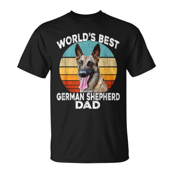 German Shepherd Dog Father's Day T-Shirt