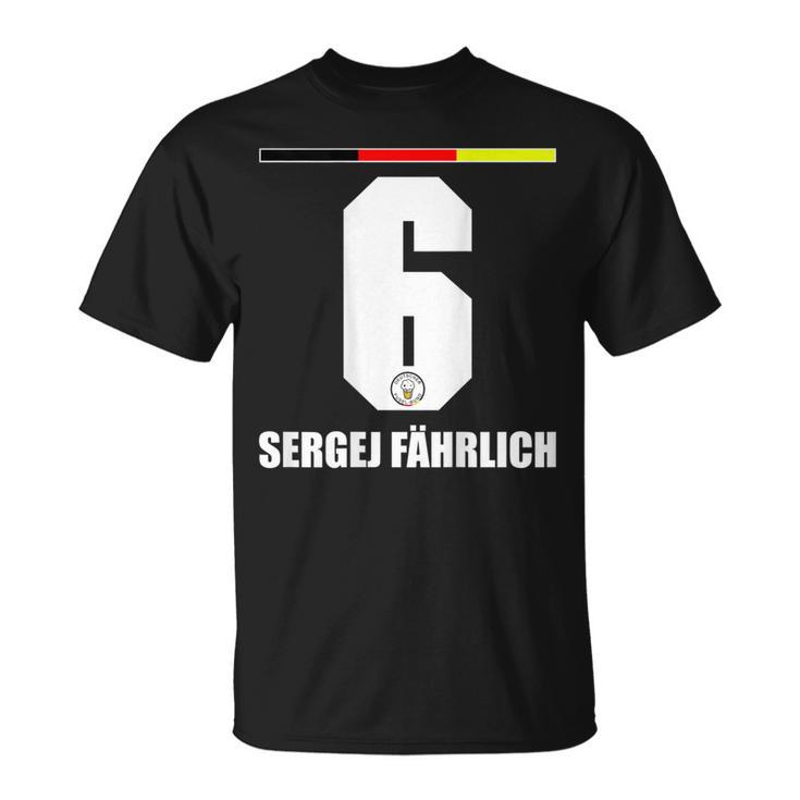 Germany Sauf Jersey Sergej Fährlich Sauf Legend T-Shirt