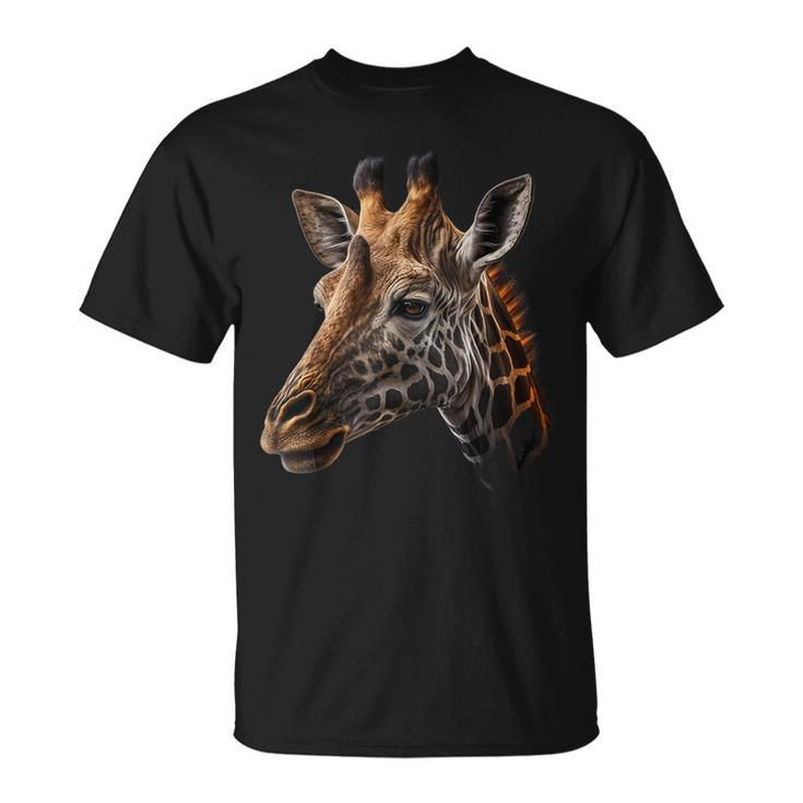 Giraffe Animal Print Giraffe T-Shirt