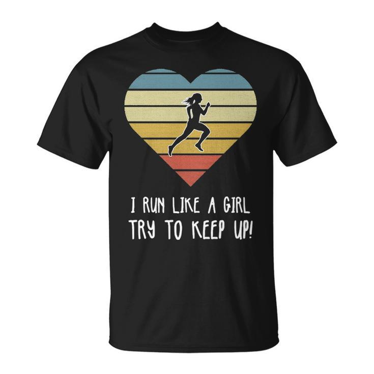 Girls Cross Country Running T-Shirt
