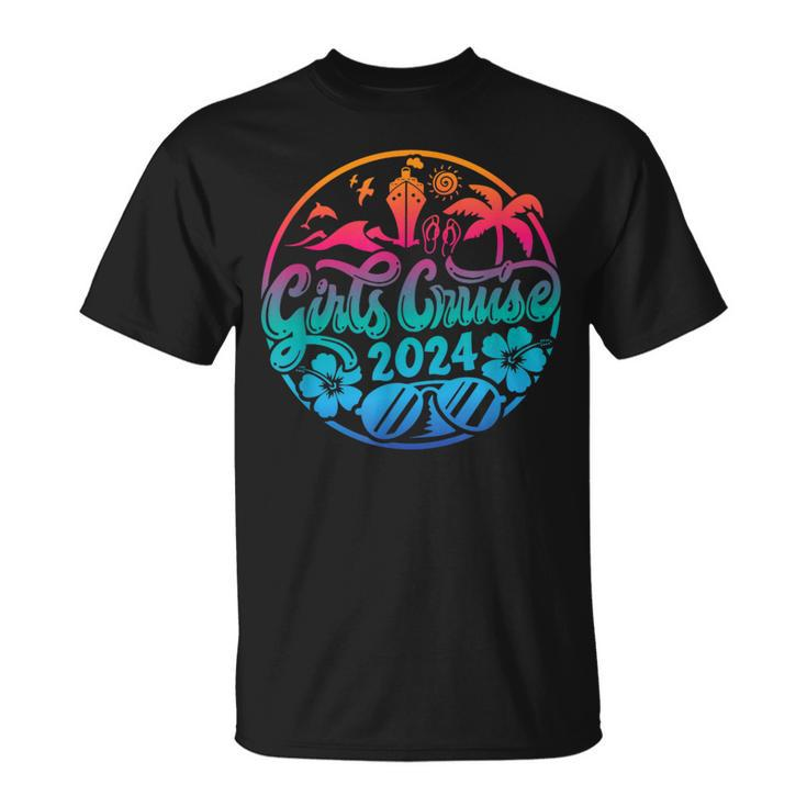 Girls Cruise 2024 Vacation Trip Matching Group T-Shirt