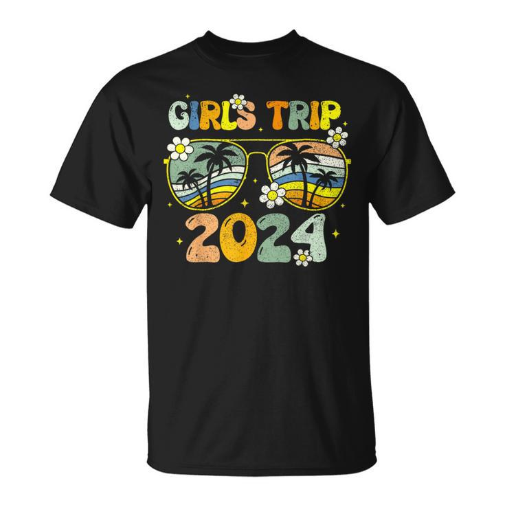 Girls Trip 2024 Weekend Summer 2024 Vacation Matching T-Shirt
