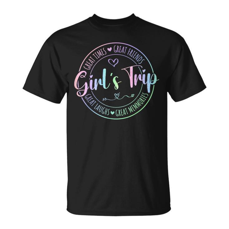 Girls Trip 2024 Weekend Vacation Trip Party Matching T-Shirt