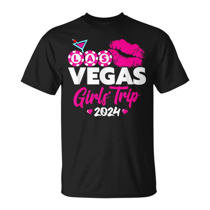 Girls Trip Vegas Las Vegas 2024 Vegas Girls Trip 2024 T-Shirt