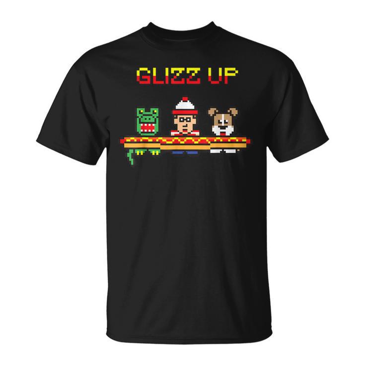 Glizz Up Hot Dog Cute Vintage Retro For Women T-Shirt