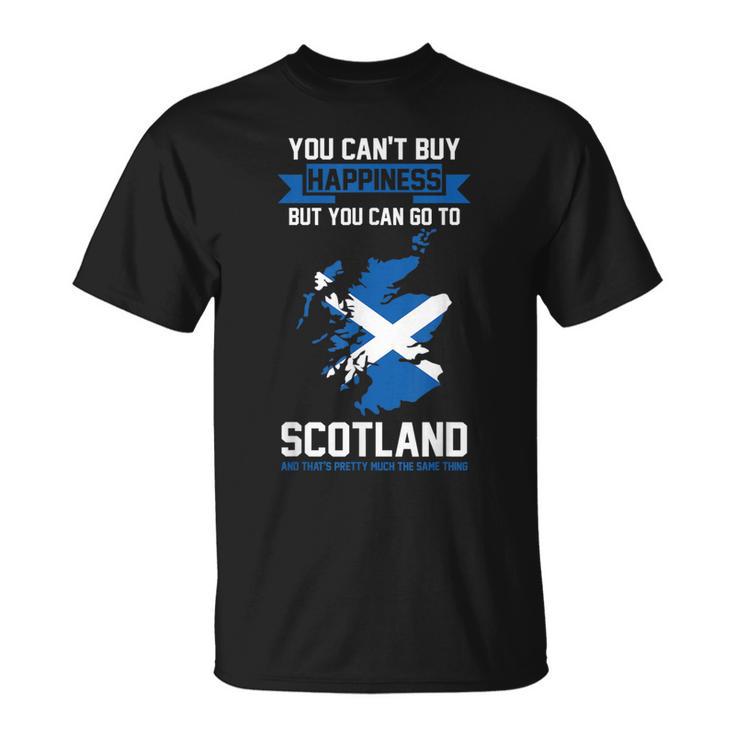 Glück Können Sie Nach Scotland Gehen T-Shirt