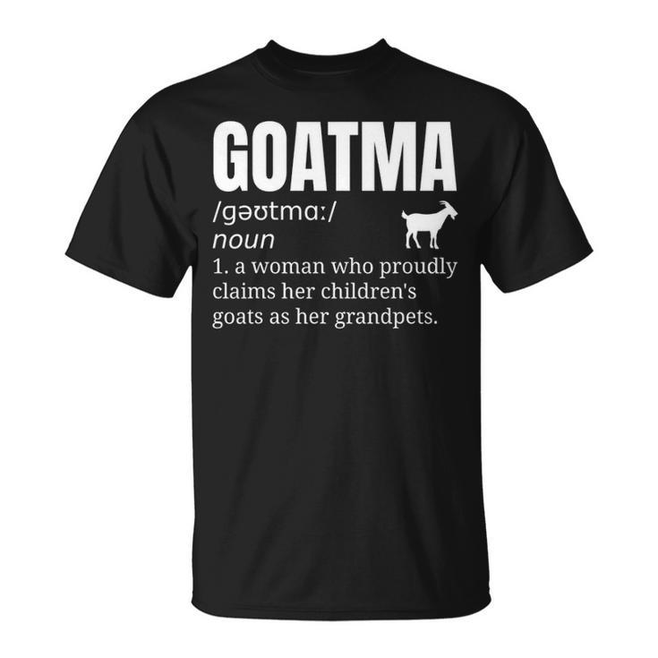 Goat Grandma Grandmother Pet T-Shirt