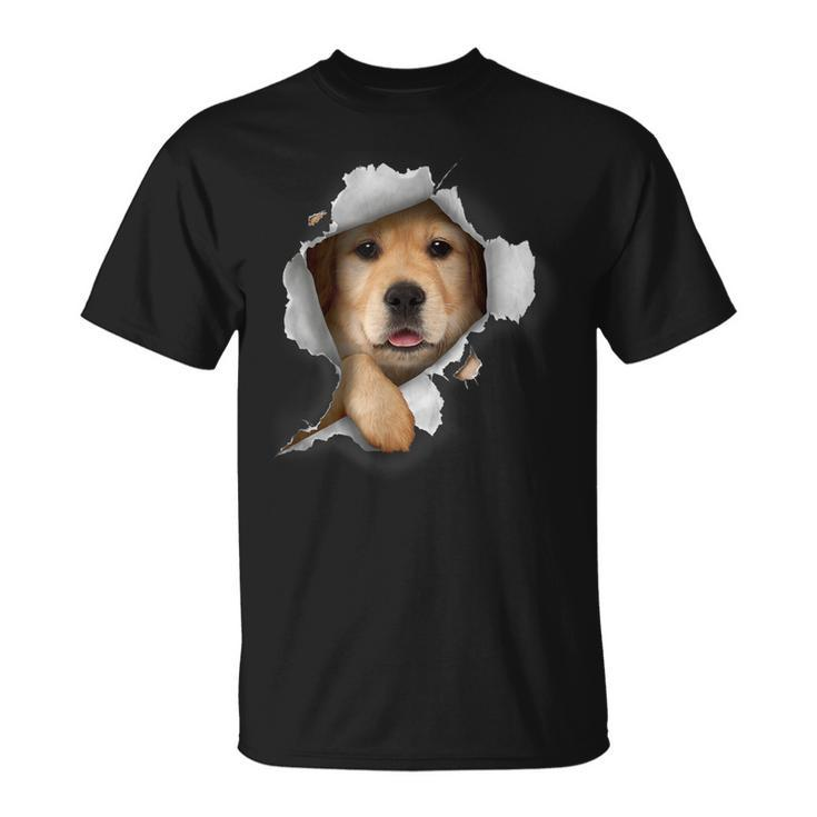 Golden Retriever Dog Dog Lover Golden Retriever T-Shirt