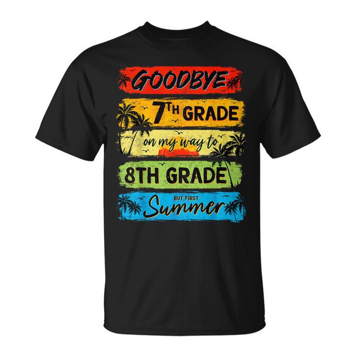 Goodbye 7Th Grade Summer Graduation Teacher Kid T-Shirt