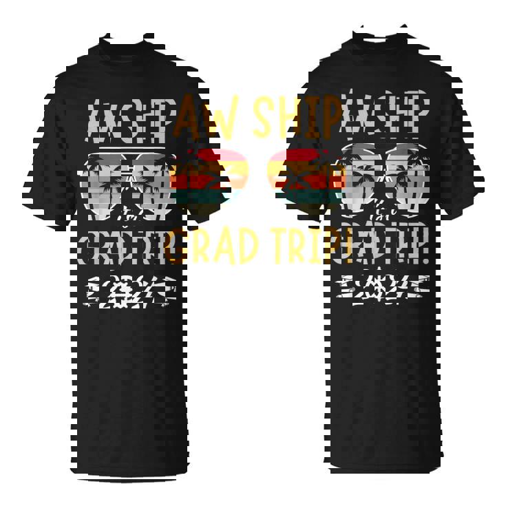 Graduation Trip Cruise 2024 Ship Senior Matching Cruise T-Shirt