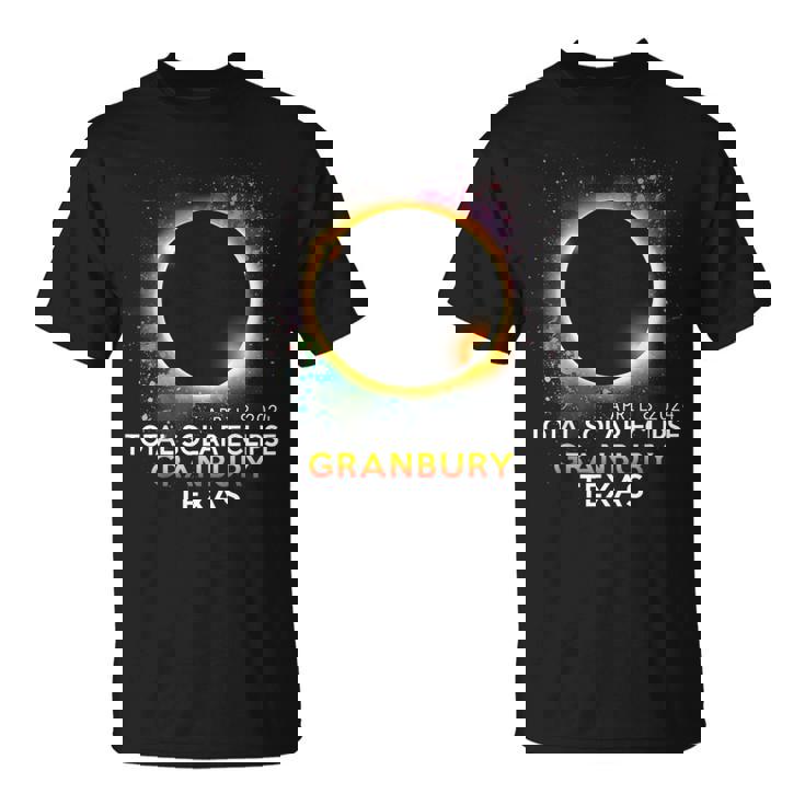 Granbury Texas Totality Total Solar Eclipse April 8 2024 T-Shirt