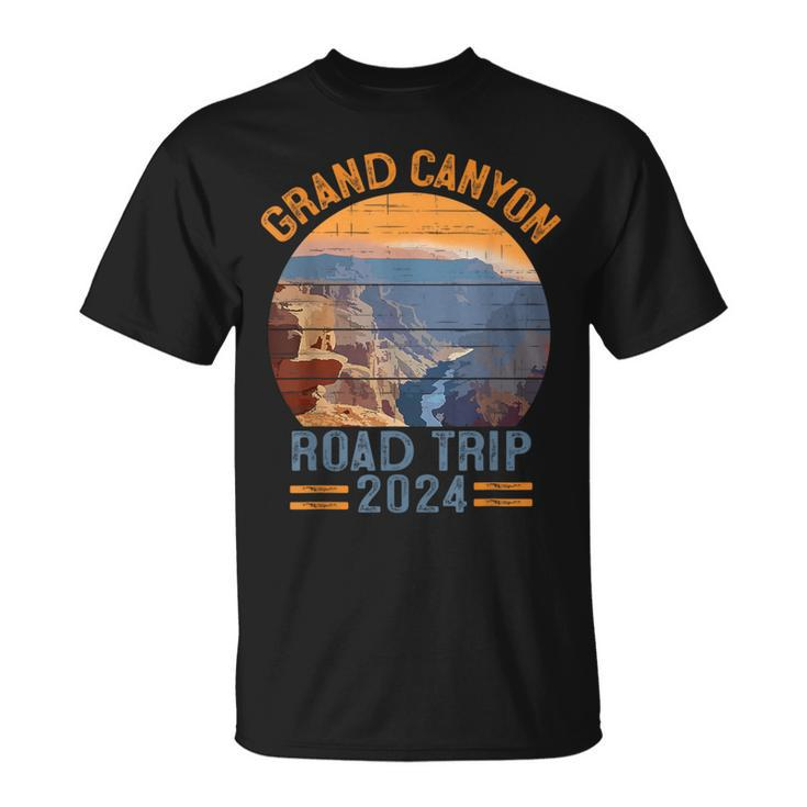 Grand Canyon National Park Road Trip 2024 Family Vacation T-Shirt