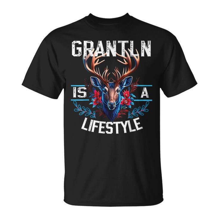 Grantln Is A Lifestyle Grantler Trachten Kostüm Oktoberfest T-Shirt