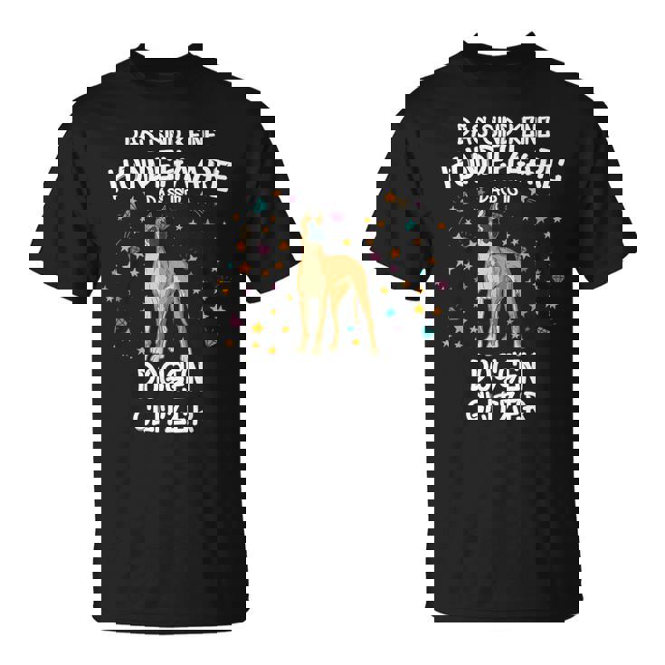 Great Dane Glitter Dog Holder Great Dane Dog T-Shirt