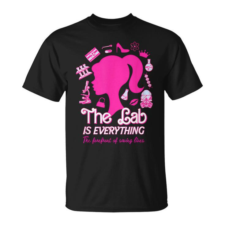 Groovy The Lab Is Everything The Forefront Of Saving Lives T-Shirt