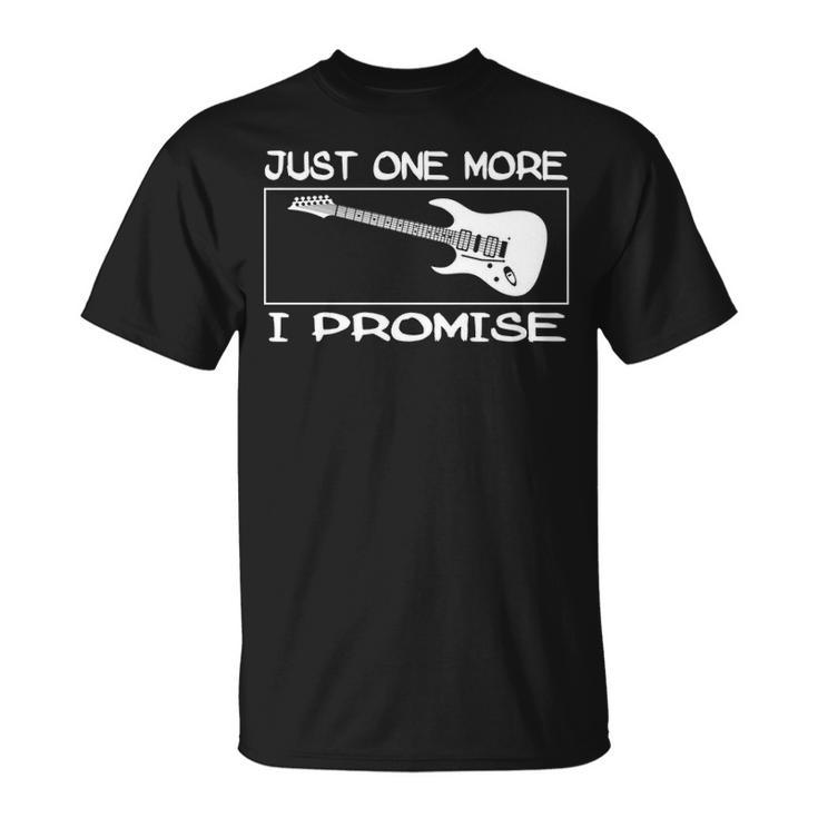 Guitar Juste More I Promise T-Shirt