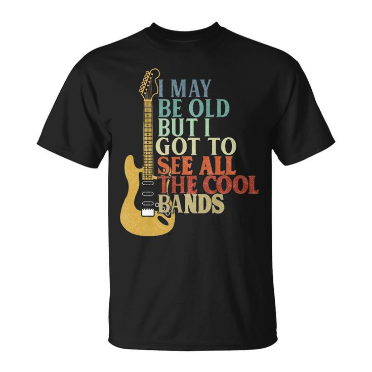 Guitar See All The Cool Bands T-Shirt