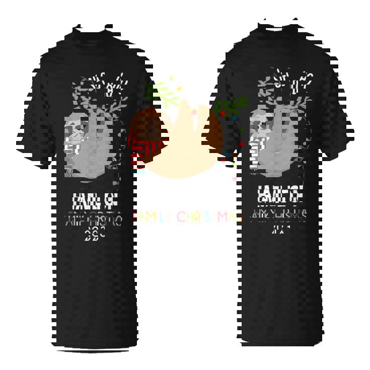 Hamilton Family Name Hamilton Family Christmas Sweatshirt