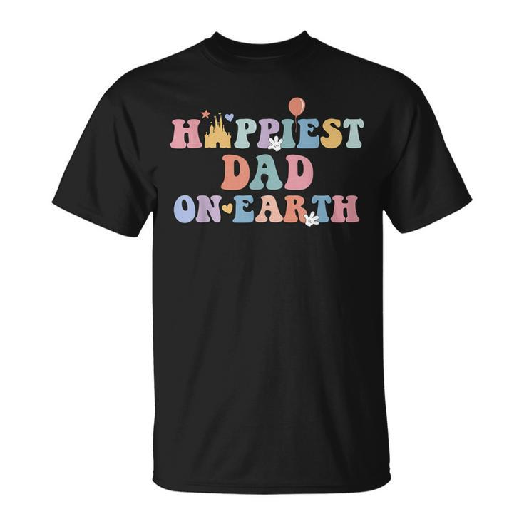 Happiest Dad On Earth Family Trip T-Shirt