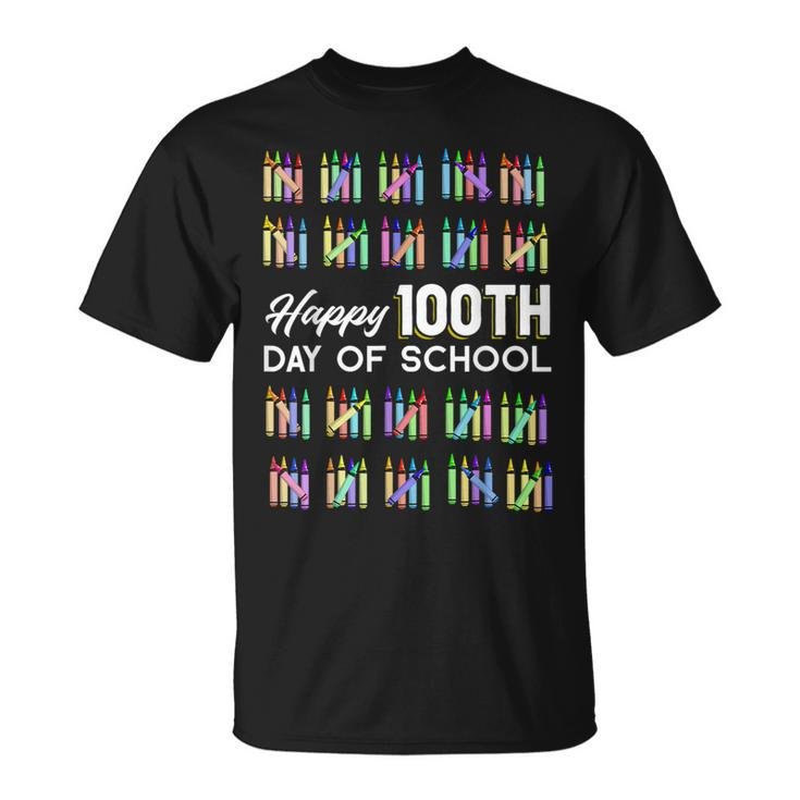 Happy 100Th Day Of School Student 100 Days Of School T-Shirt