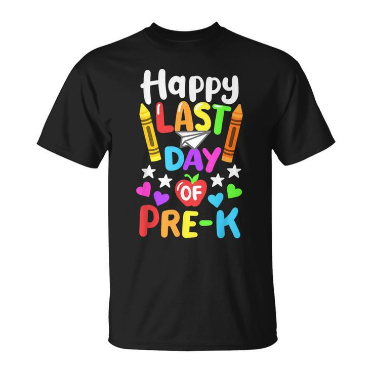 Happy Last Day Of School Pre-K Class Of 2024 Toddlers T-Shirt