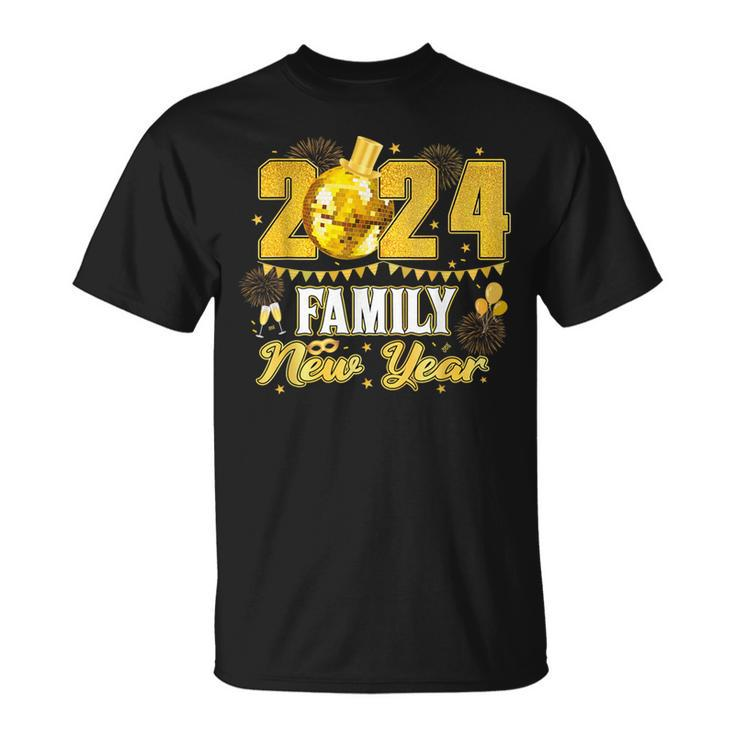 Happy New Year 2024 New Year Eve Party Family Matching T-Shirt