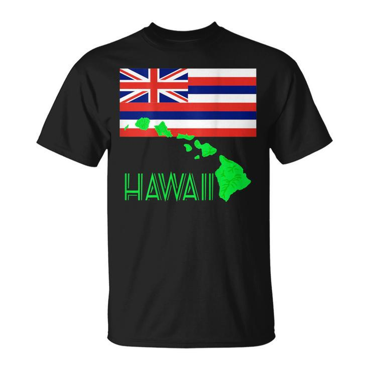 Hawaiian Islands State Flag T-Shirt