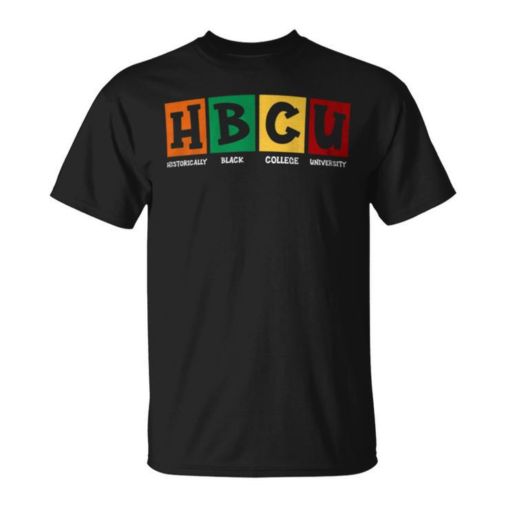 Hbcu Apparel Historical Black College Hbcu T-Shirt