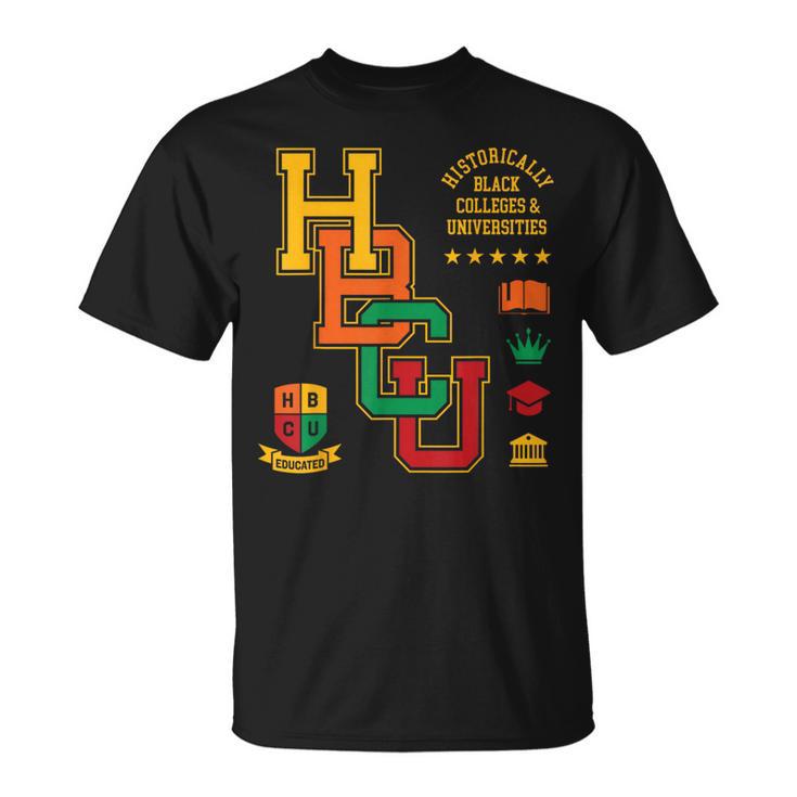 Hbcu Historically Black Colleges Universities Grad Alumni T-Shirt