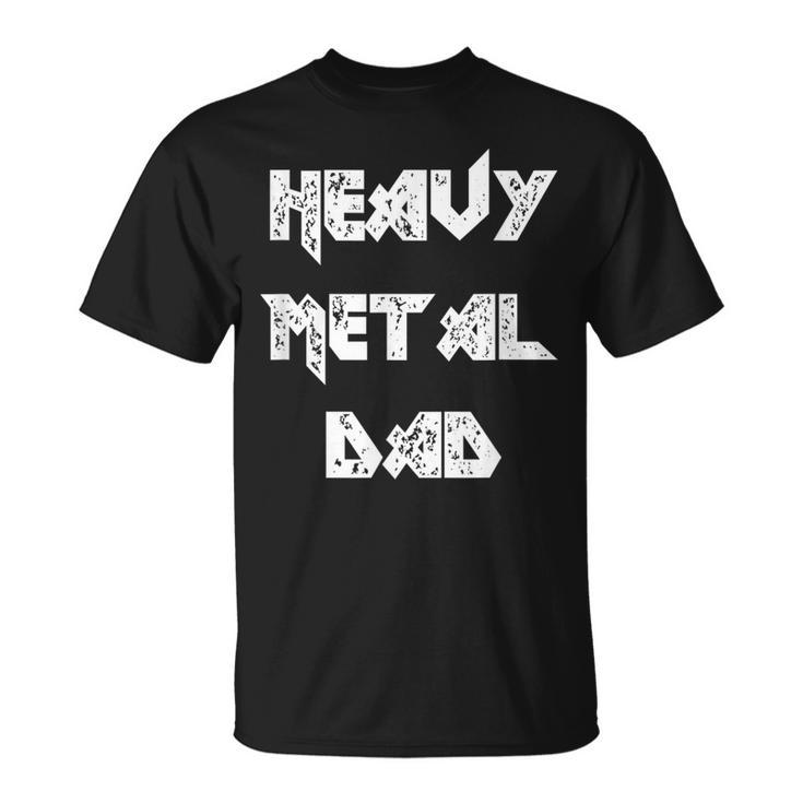 Heavy Metal Dad Metalhead Headbanger Men T-Shirt