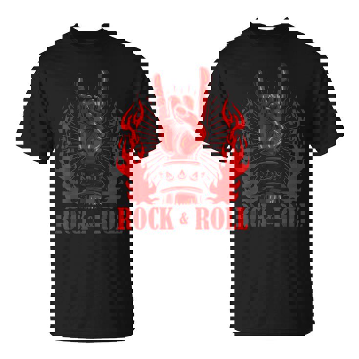 Heavy Metal Guitare Death Metal Rock N Roll Music T-Shirt