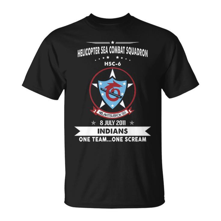 Helicopter Sea Combat Squadron 6 Hsc T-Shirt