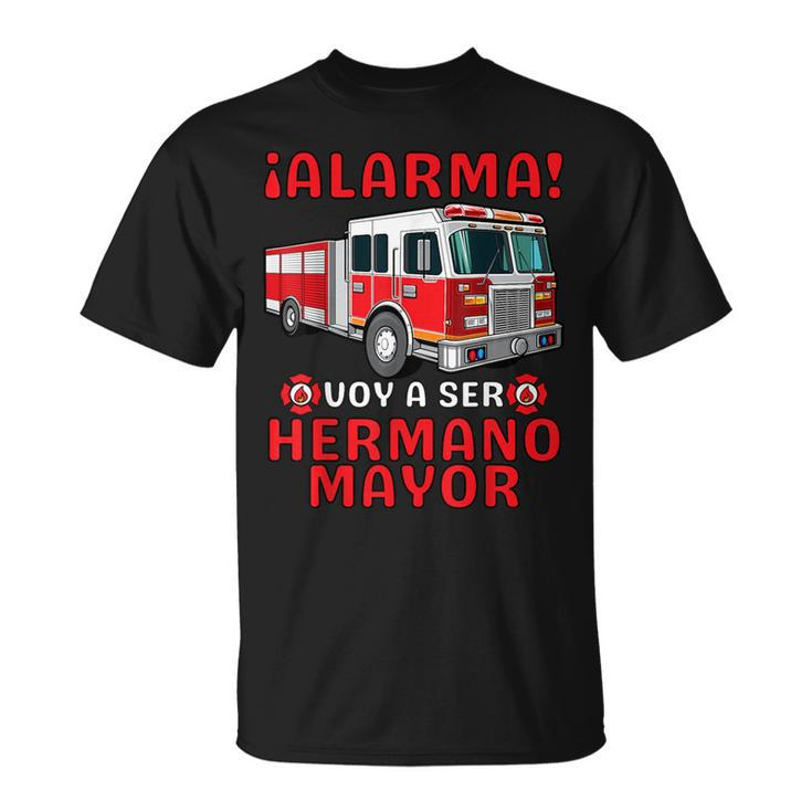 Hermano Mayor Bombero Voy A Ser Hermano Mayor T-Shirt