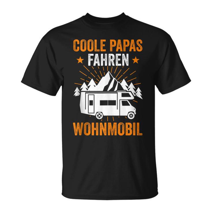 Herren Camping Papaateratertag Wohnwagen Wohnmobil Camper T-Shirt