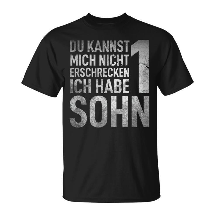 Herren Ich Habe Ein Sohnatertag Herrentag Himmelfahrt Dad Papa T-Shirt