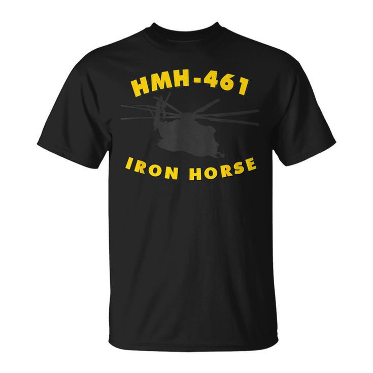 Hmh-461 Iron Horse Ch-53 Super Stallion Helicopter T-Shirt